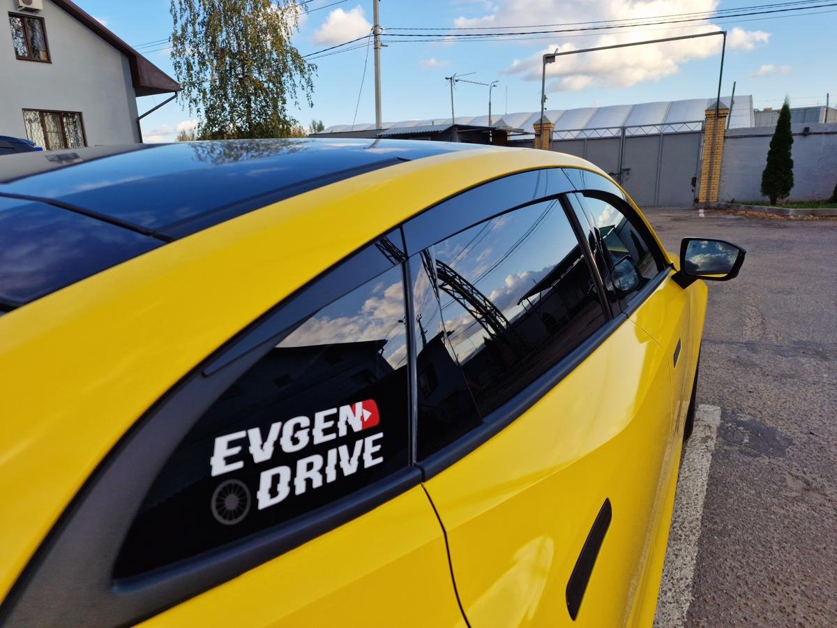 Дефлекторы окон 2D 6 шт для Changan UNI-V