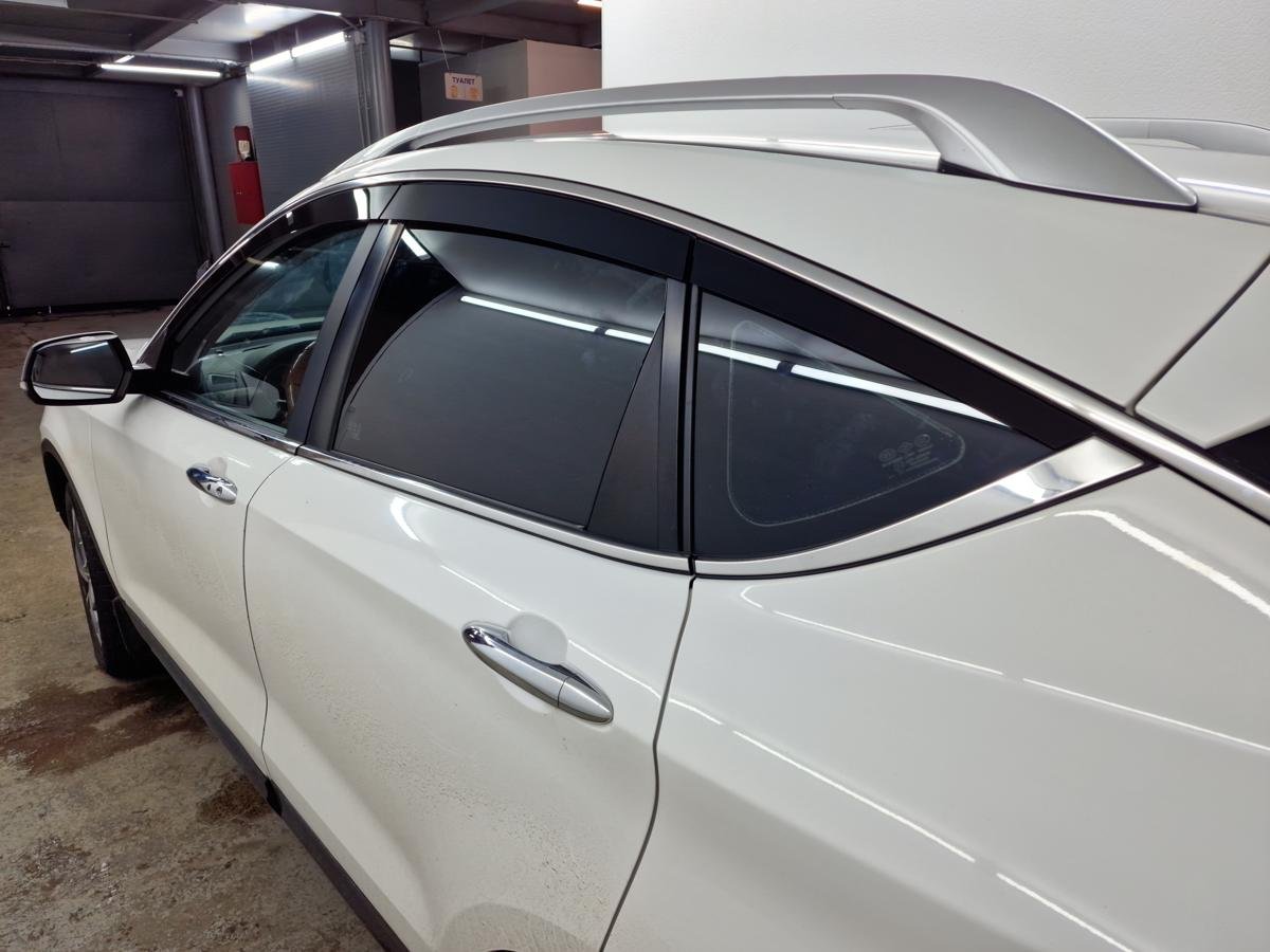 Дефлекторы окон 2D 6 шт. для FAW Besturn X80 I Рестайлинг