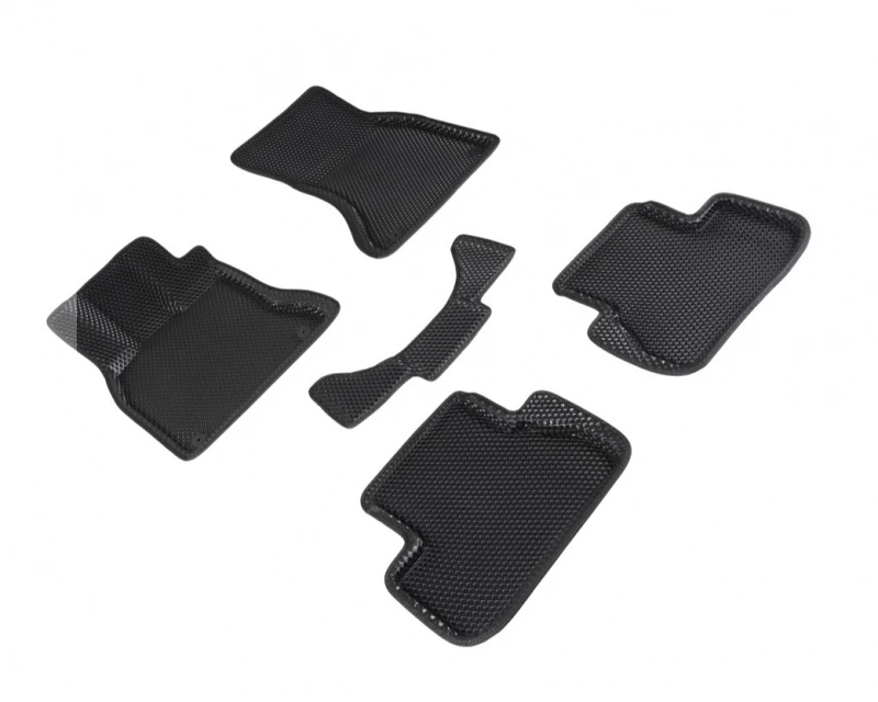 Коврики 3D EVA "РОМБ" для салона для Audi A6 IV (C7) Черный Seintex 95263