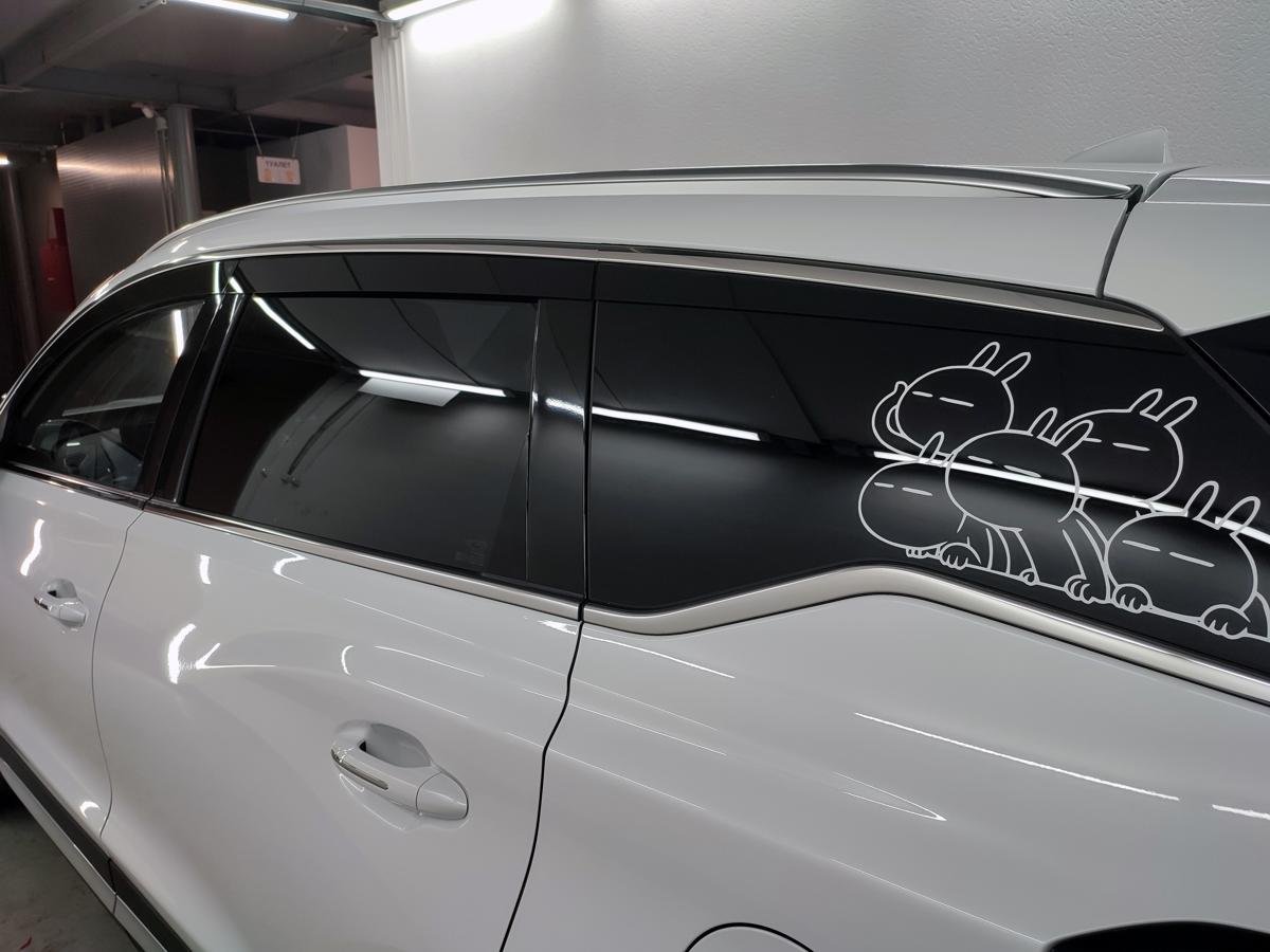 Дефлекторы окон 2D 6 шт для Chery Tiggo 7 Pro Max