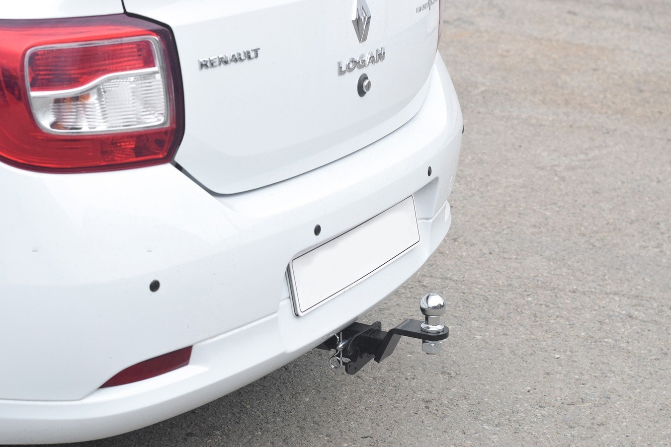 Фаркоп Pt group с типом шара E для Renault Logan II Рестайлинг
