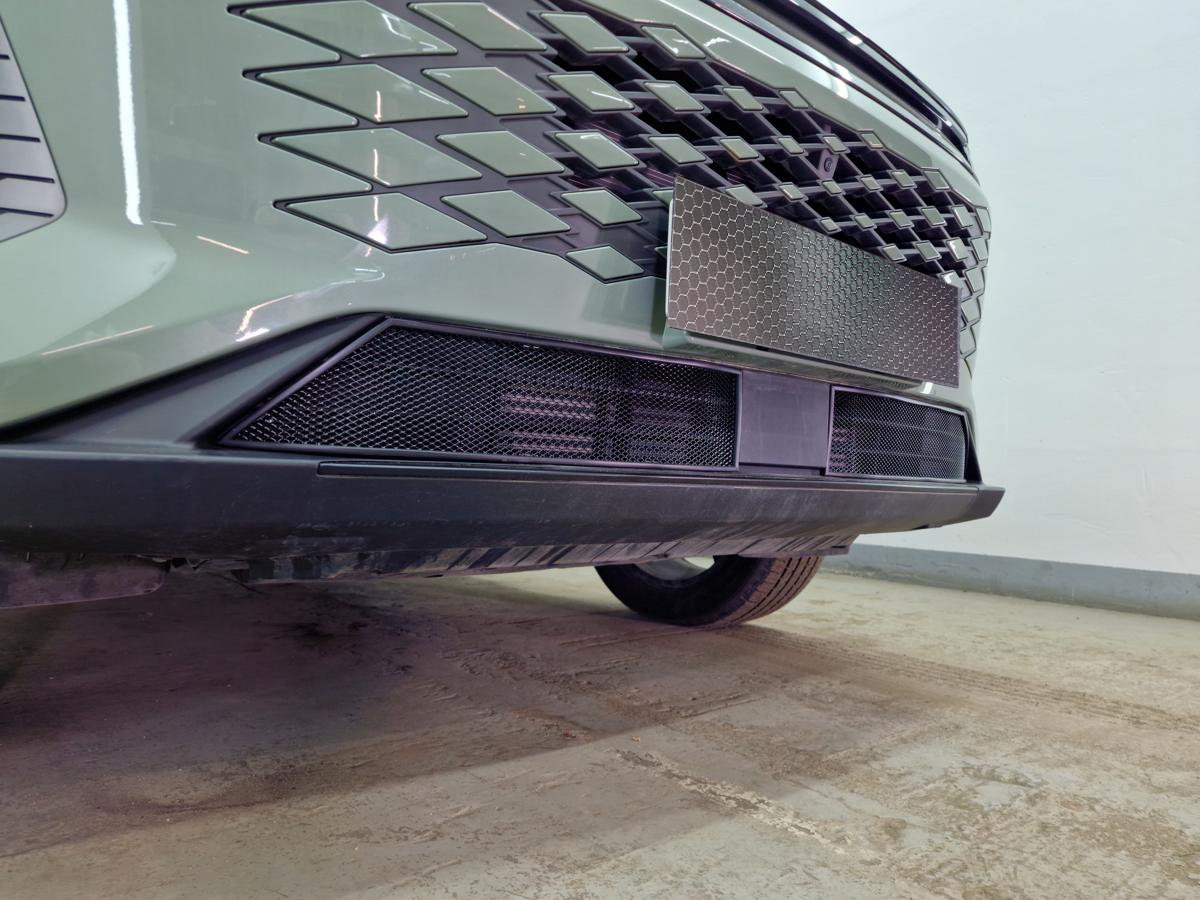 Защитная сетка радиатора низ 2 части для EXEED RX