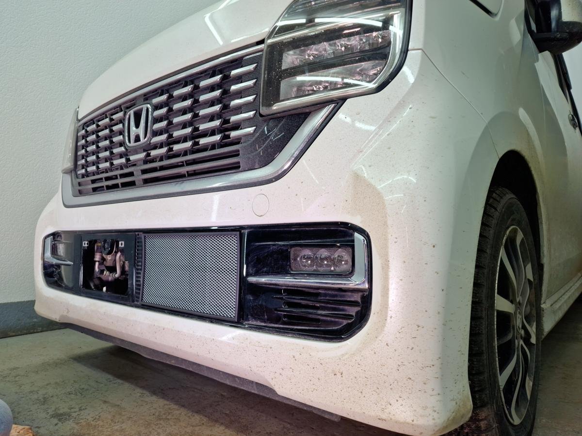 Защитная сетка радиатора низ для Honda N-WGN II Рестайлинг