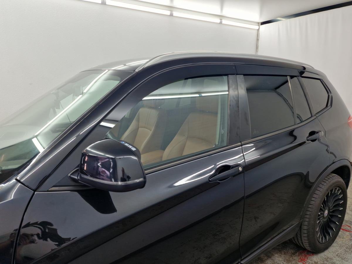 Дефлекторы окон 2D 6 шт. под наклоном для BMW X3 II (F25) Рестайлинг