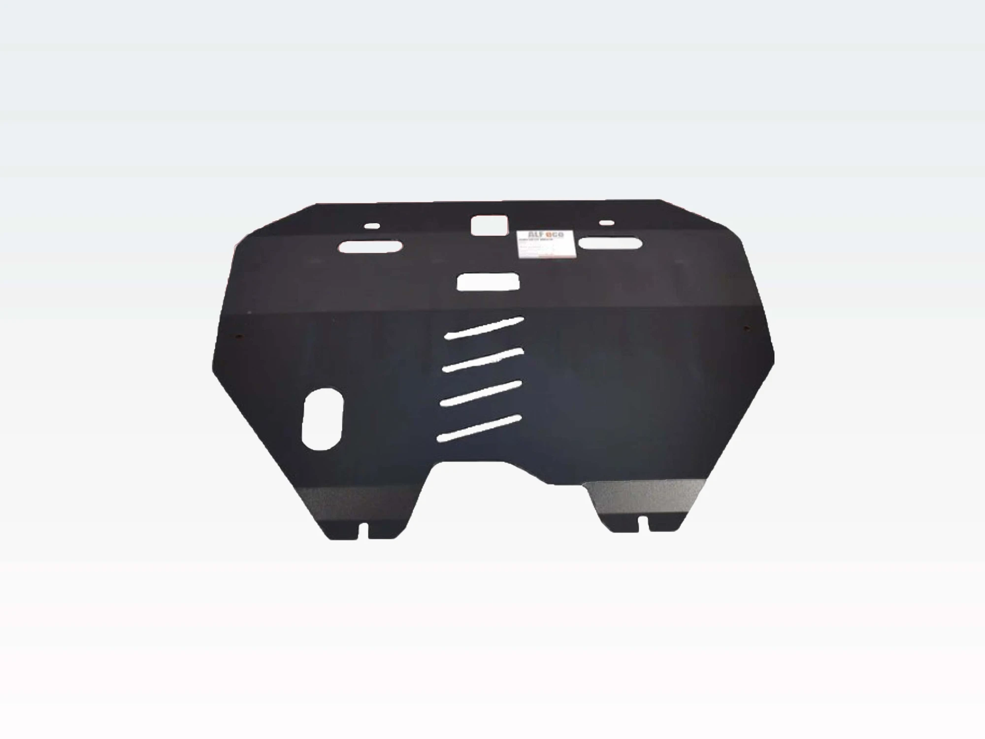 Защита картера и КПП для Nissan Teana I Черный Alfeco ALF1578ST