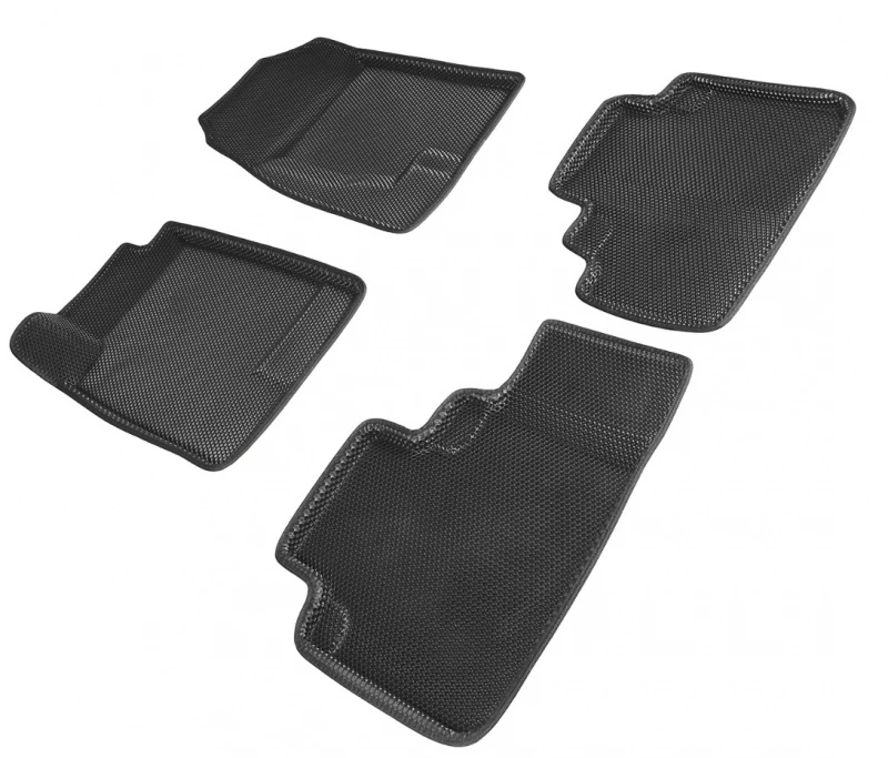 Коврики 3D EVA "СОТА" для Haval F7 I Черный Seintex 95160