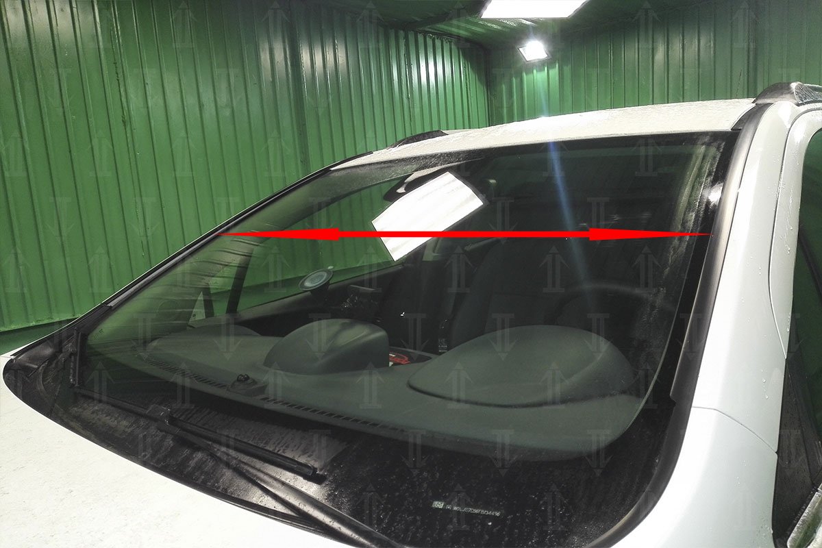 Дефлектор (водосток) лобового стекла для Opel Mokka I