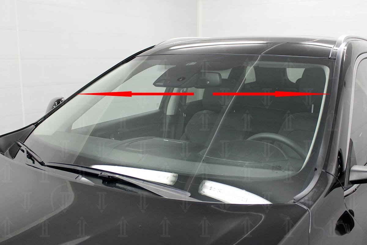 Дефлектор (водосток) лобового стекла для Renault Koleos II