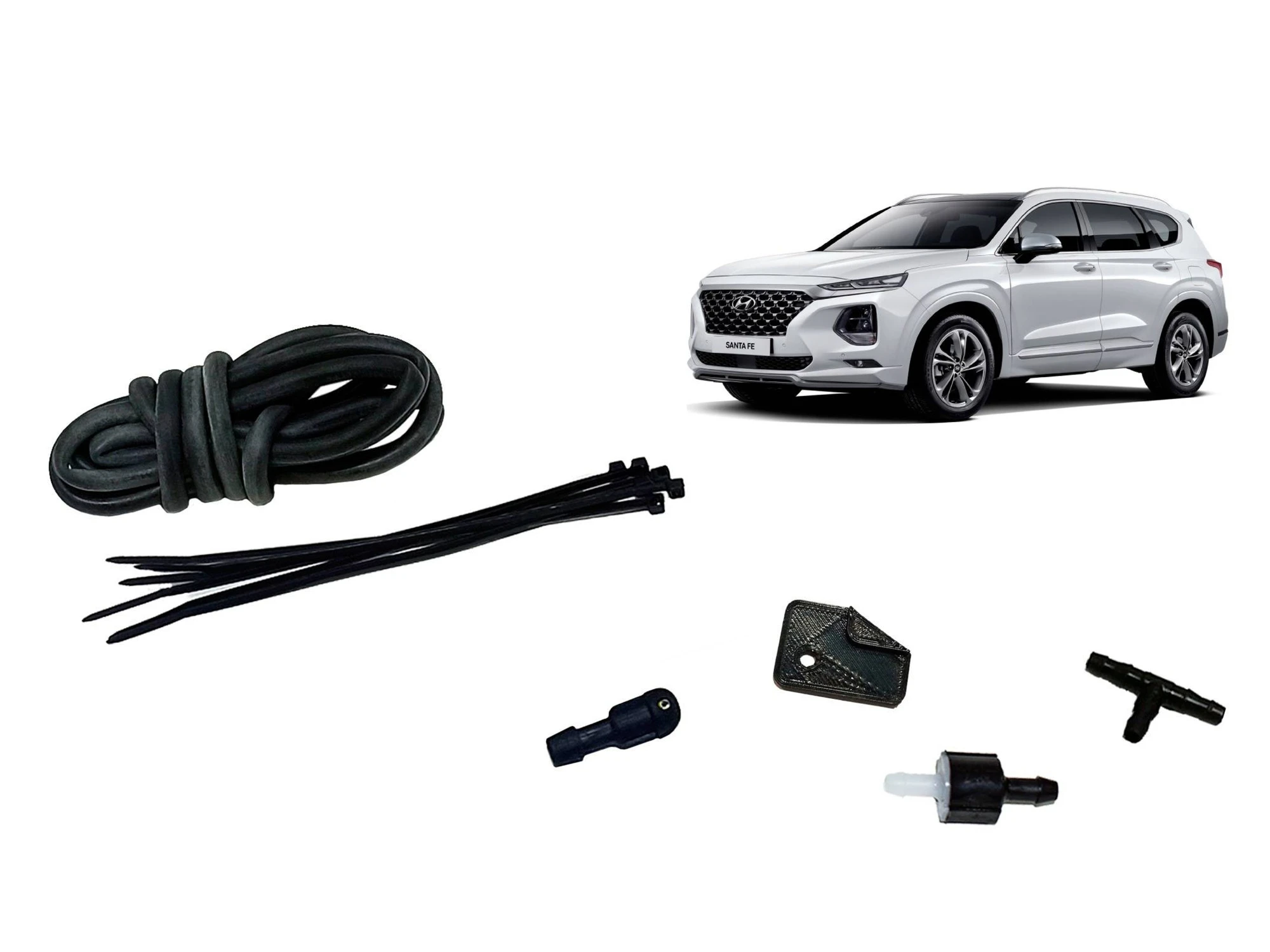 Омыватель камеры заднего вида для Hyundai Santa Fe IV Рестайлинг  Parklogix CC-RCC-HYSFE