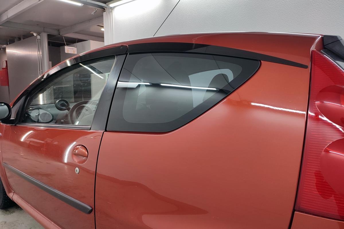 Дефлекторы окон 2D 4 шт для Peugeot 107 I Рестайлинг