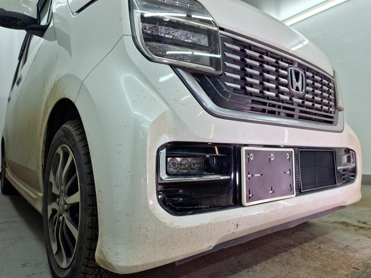 Защитная сетка радиатора низ для Honda N-WGN II Рестайлинг