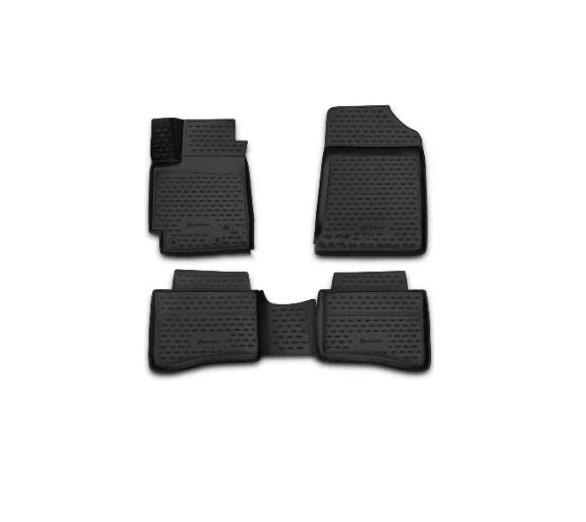 Коврики 3D в салон полиуретан 5 шт для Ford Explorer V Рестайлинг 2 Черный