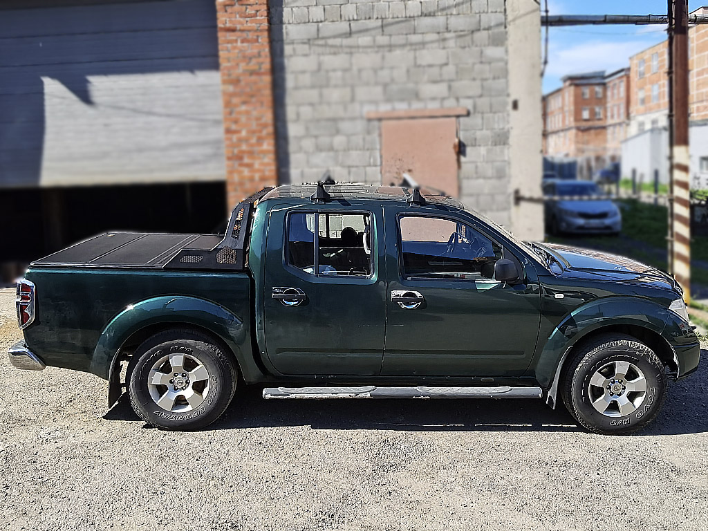 Крышка 4-х секционная HAL 4S PRO для Nissan Navara (Frontier) III (D40) Рестайлинг