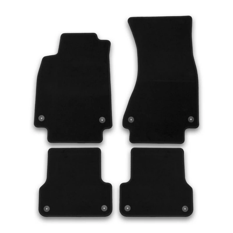 Коврики в салон Klever Econom 4шт для Audi A6 V (C8) Черный Klever KLEVER01042001200k