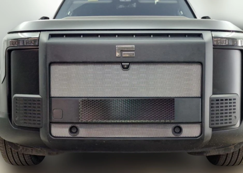 Комлпект защитных сеток радиатора верх с камерой и низ с партроником для Polar Stone (Jishi) 01