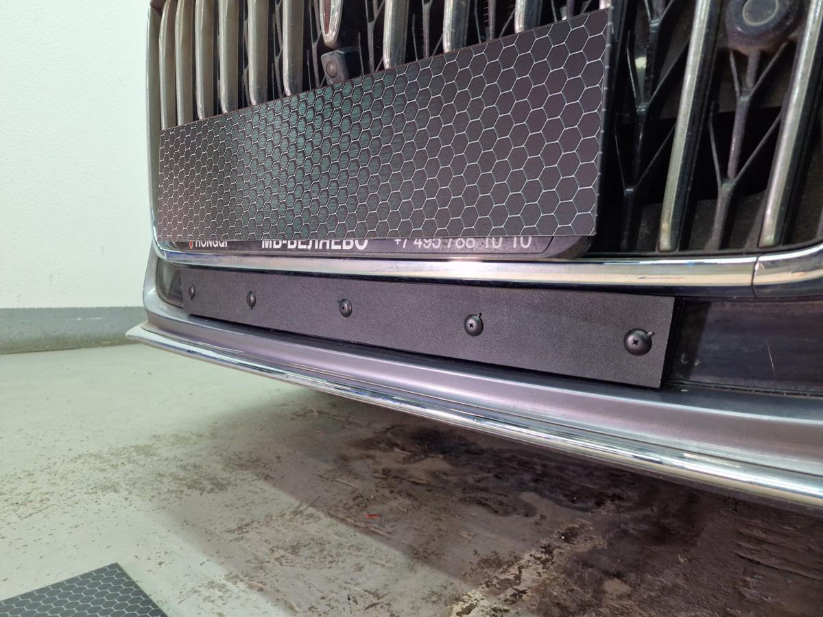 Зимняя заглушка радиатора к съемной сетке низ для Hongqi H5 II