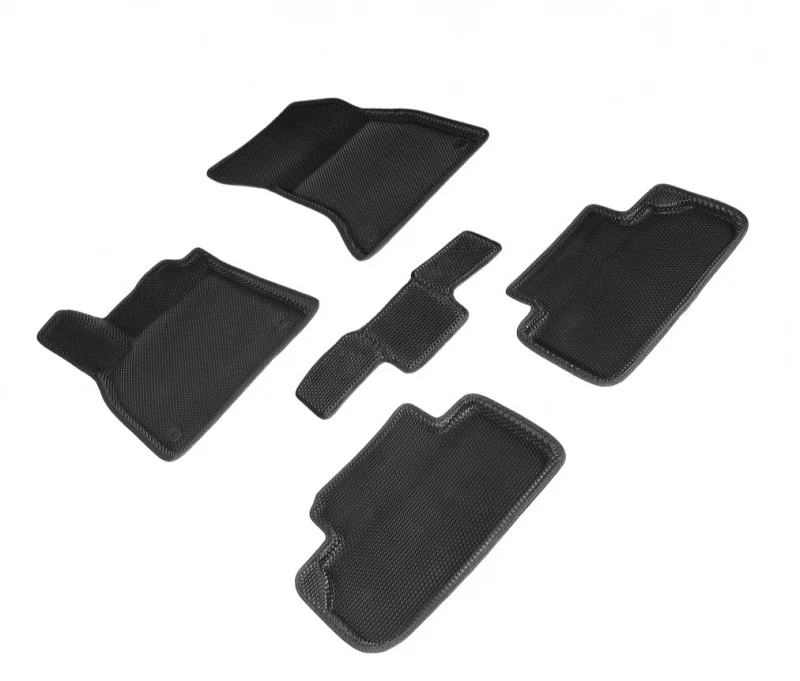 Коврики 3D EVA "СОТА" для Audi Q5 II (FY) Рестайлинг Черный Seintex 97654