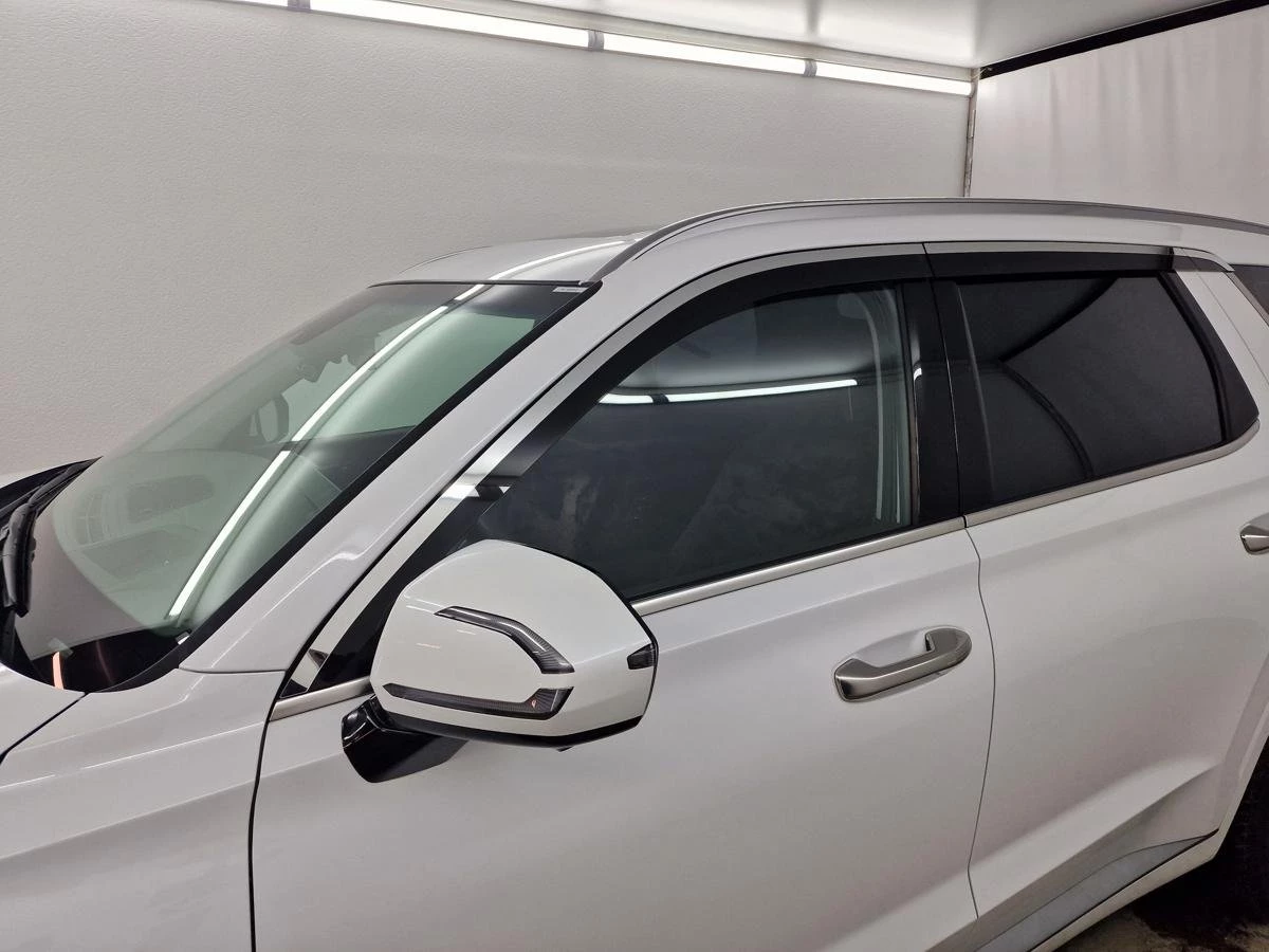 Дефлекторы окон с хром накладками 2D 6 шт для Hyundai Palisade I