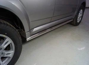Пороги труба 60,3 мм для Haval H5 I  ТСС HAVH520-31