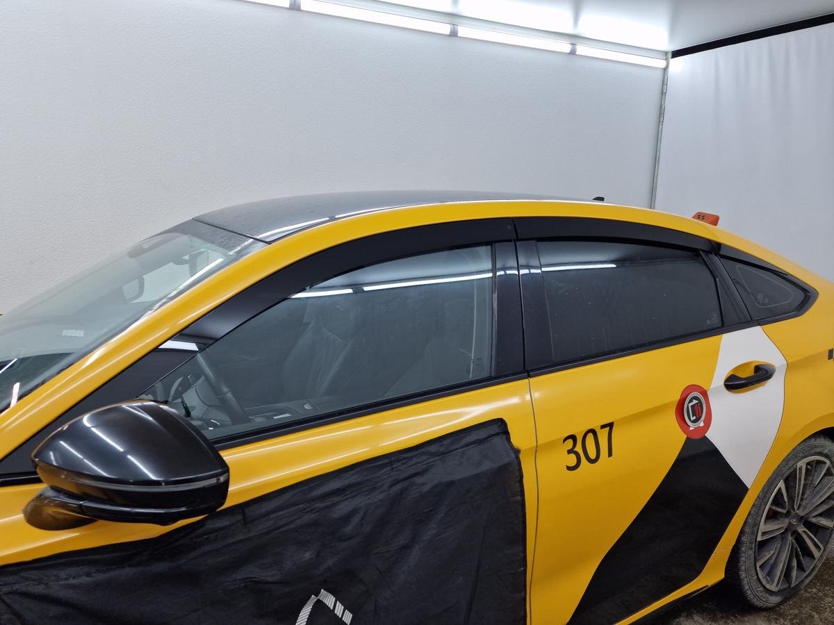 Дефлекторы окон 2D 6 шт. для Chery Arrizo 8