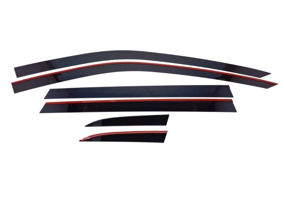 Дефлекторы окон 2D 6 шт. для Honda CR-V VI