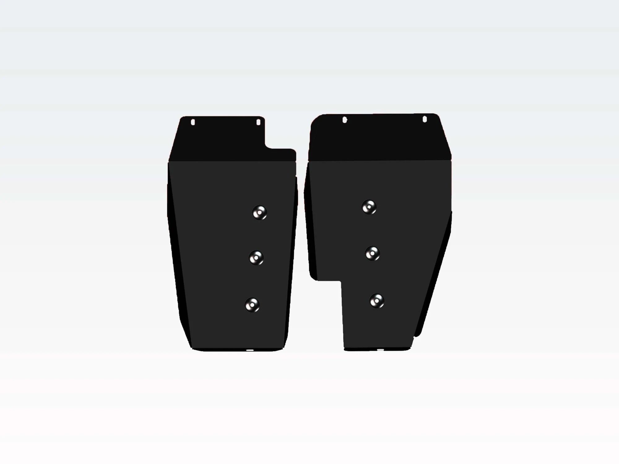 Защита топливных баков (2 части) для Jetour T2