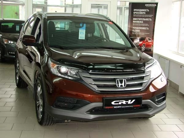 Дефлектор капота темный для Honda CR-V IV