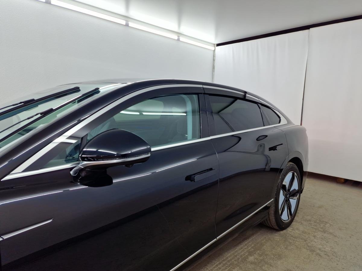 Дефлекторы окон с хром накладками 2D 6 шт для Voyah Passion