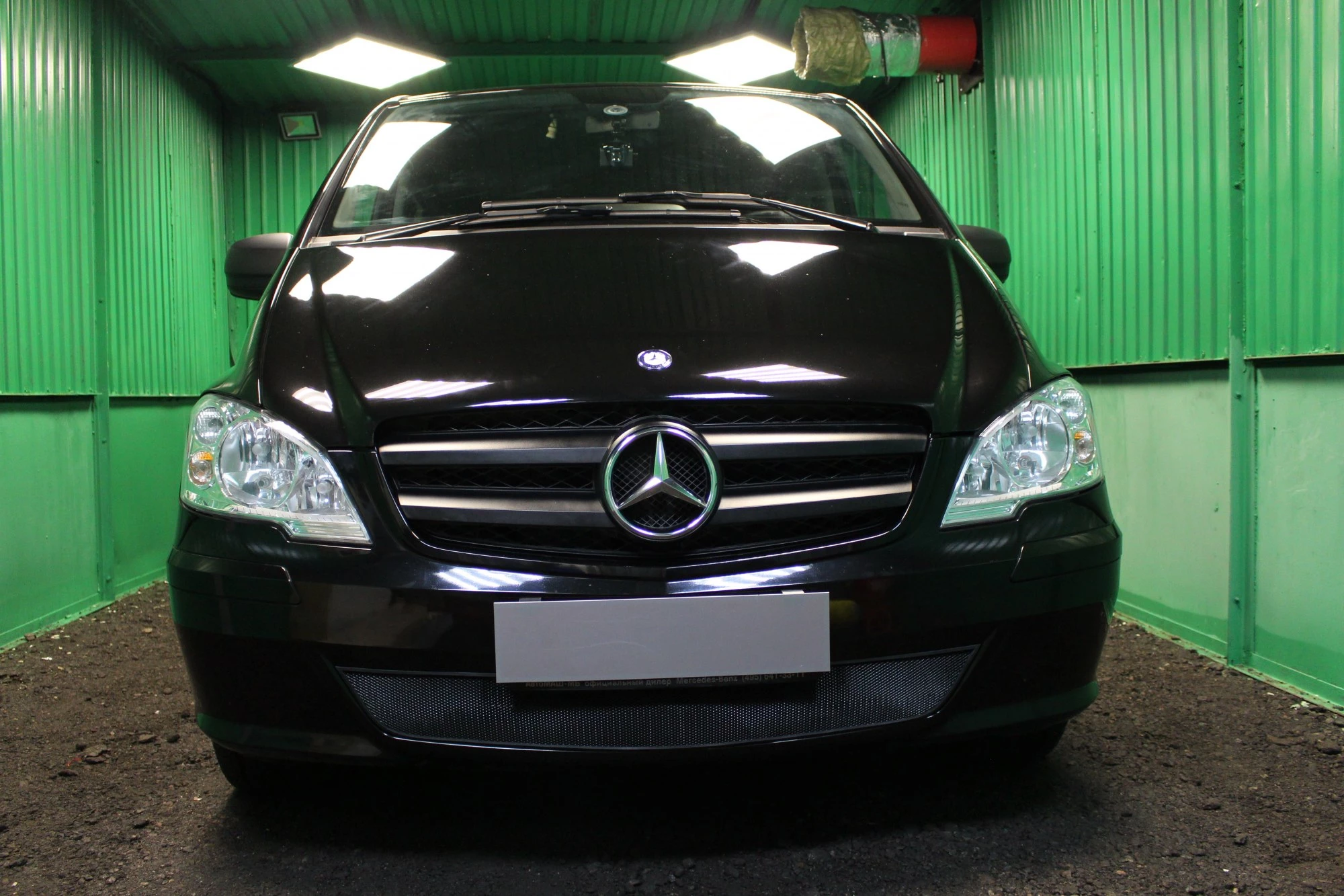 Защитная сетка радиатора для Mercedes-Benz Vito II (W639) Рестайлинг