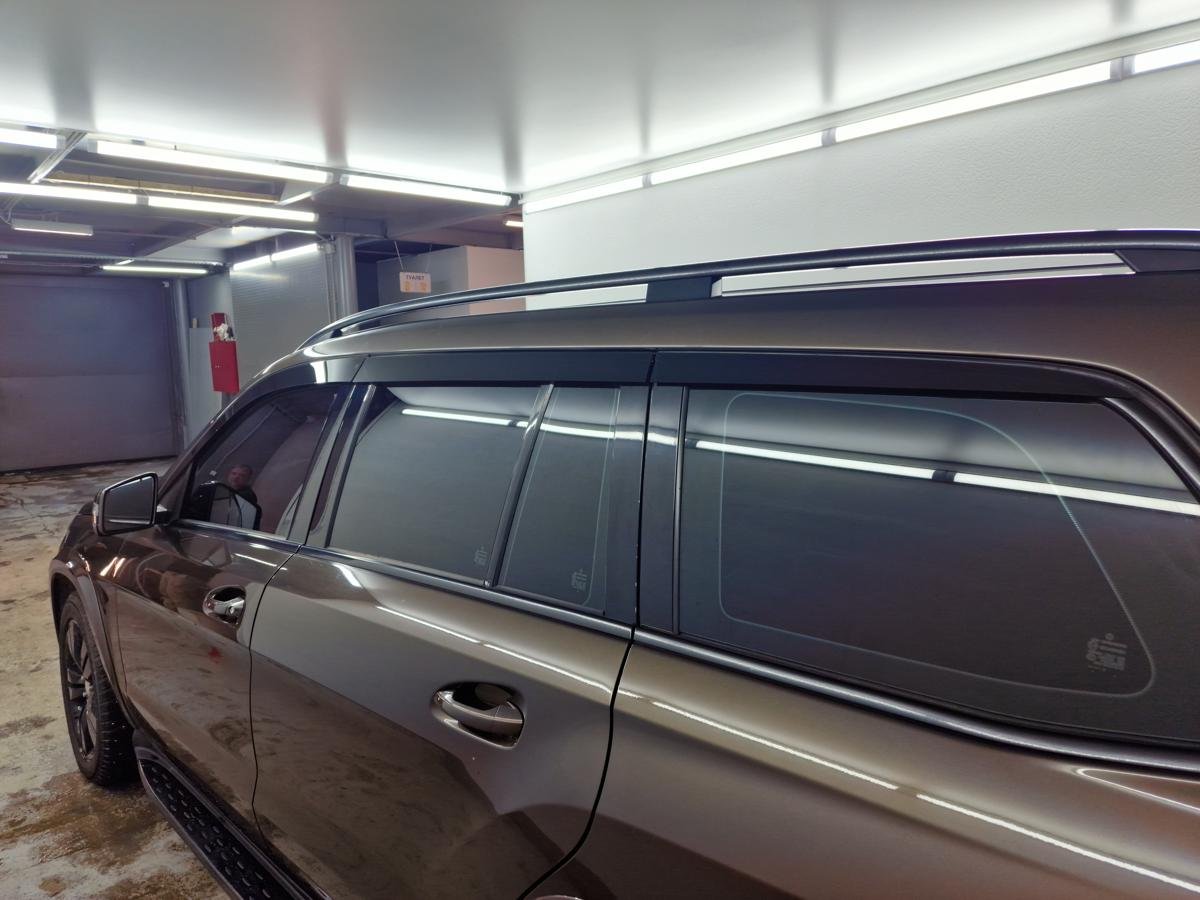 Дефлекторы окон 2D 6 шт для Mercedes-Benz GL-Класс II (X166)