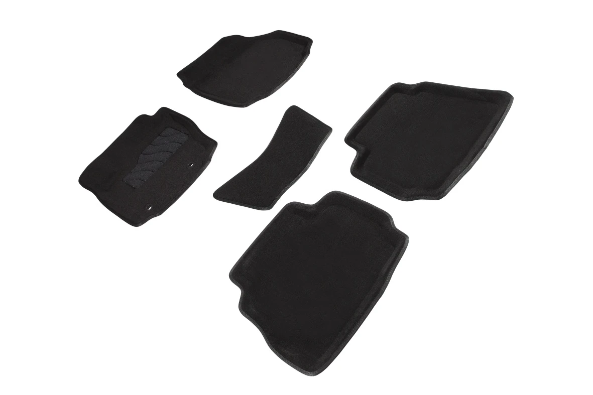 Коврики 3D ВОРС в салон для Ford Mondeo IV Черный