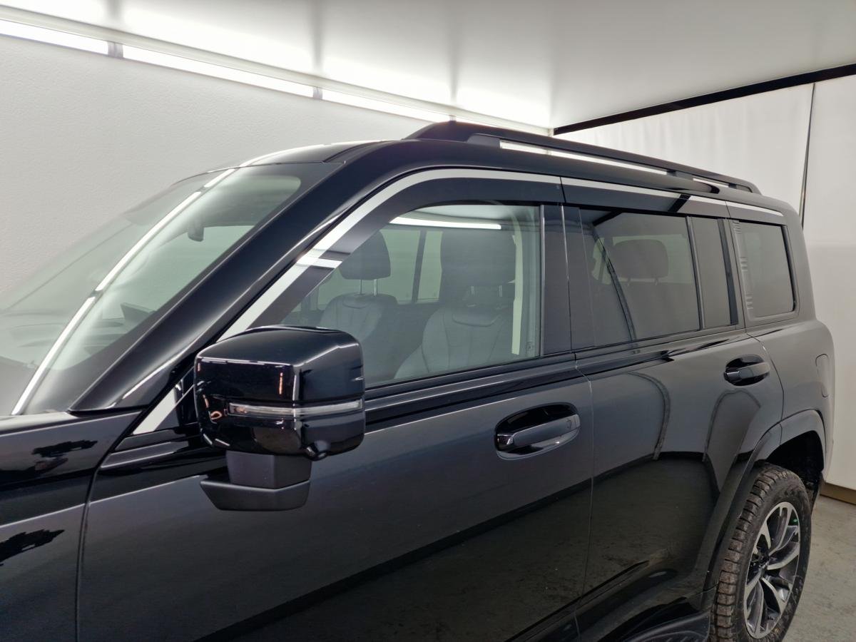 Дефлекторы окон 2D с хром накладками 6 шт. для Haval H9 II