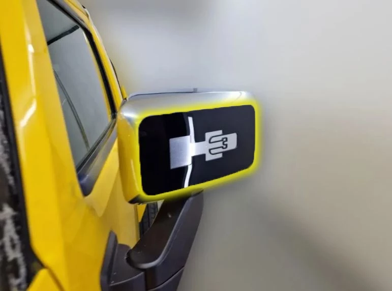 Накладки на зеркала заднего вида для Hummer H3