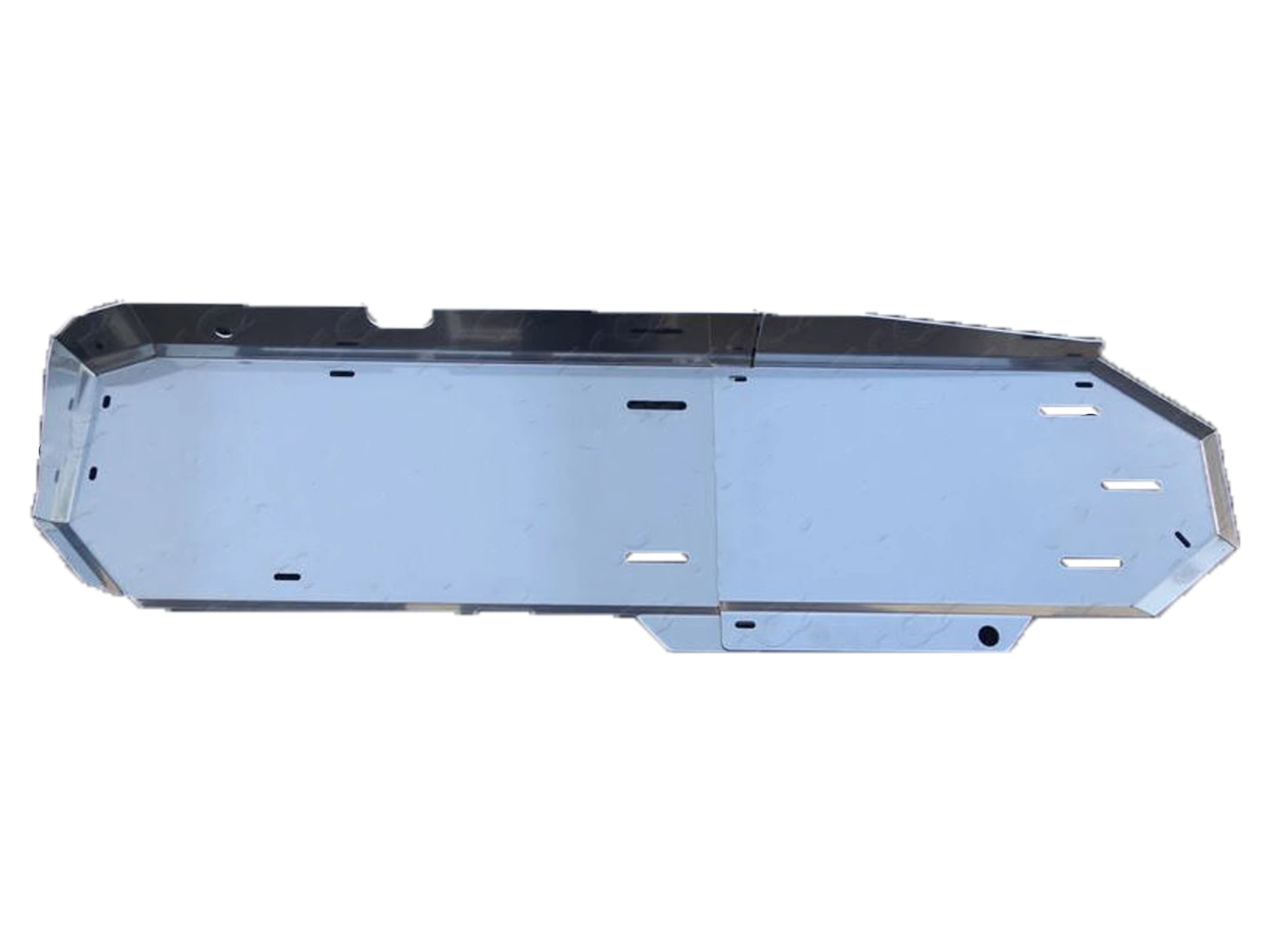 Защита топливного бака (комплект 2шт) для Nissan Pathfinder IV Рестайлинг  ТСС ZKTCC00095