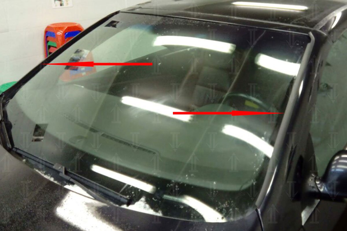 Дефлектор (водосток) лобового стекла для Volkswagen Eos I Рестайлинг