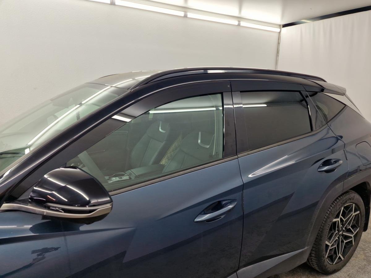 Дефлекторы окон 2D 6 шт. (короткая база) для Hyundai Tucson IV Рестайлинг