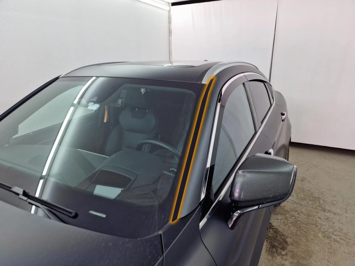 Водосток лобового стекла Премиум для Geely Tugella I