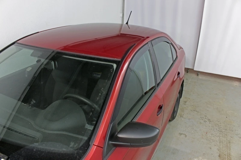 Дефлекторы окон 2D 4 шт для Skoda Rapid II Черные Стрелка 11 2D005-4.S11