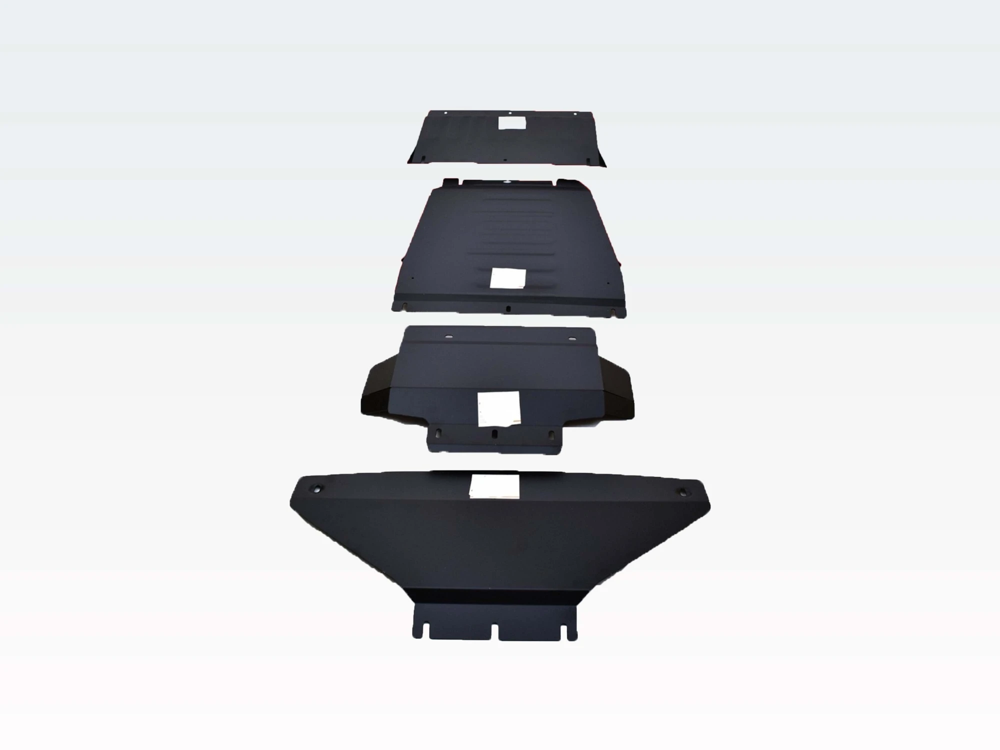 Защита радиатора, Картер, КПП и рк (4 части) Сталь 2мм для Kia Mohave I