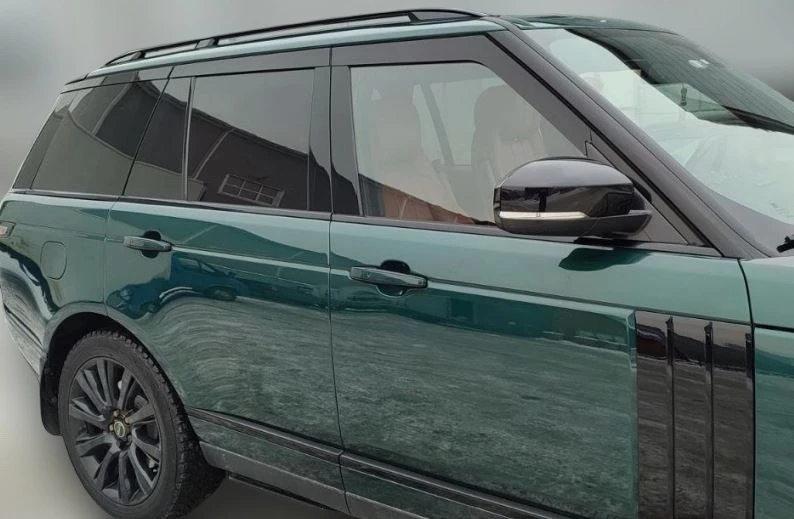 Дефлекторы окон 2D 6 шт для Land Rover Range Rover Sport II Черные Стрелка 11 2D082-6.S11