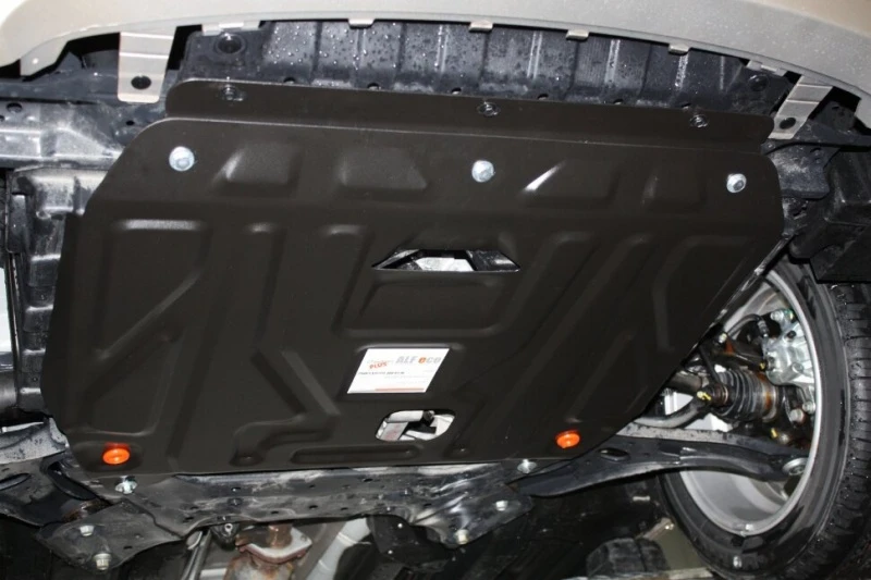 Защита картера и КПП для Geely Emgrand EC7  Alfeco ALF0804ST