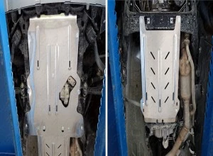 Защиты комплект (картер, КПП) для Land Rover Discovery V Рестайлинг