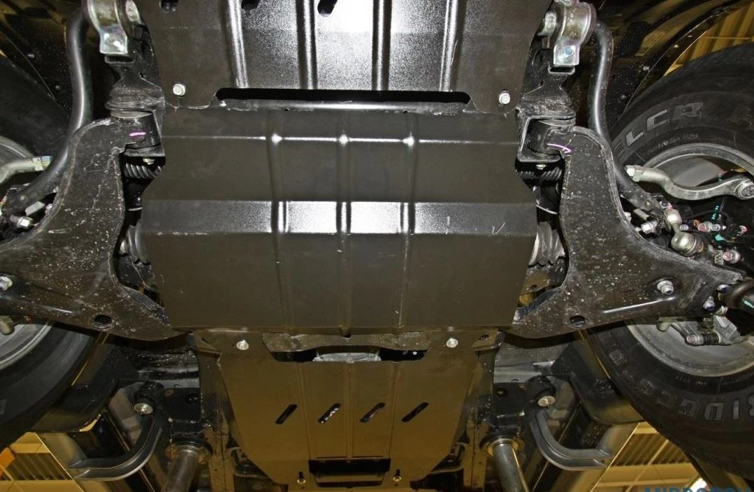 Защита картера для Mitsubishi Pajero Sport II Рестайлинг