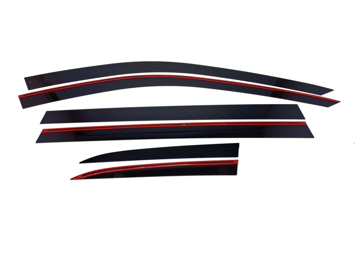 Дефлекторы окон 2D 6 шт. для LiXiang L9