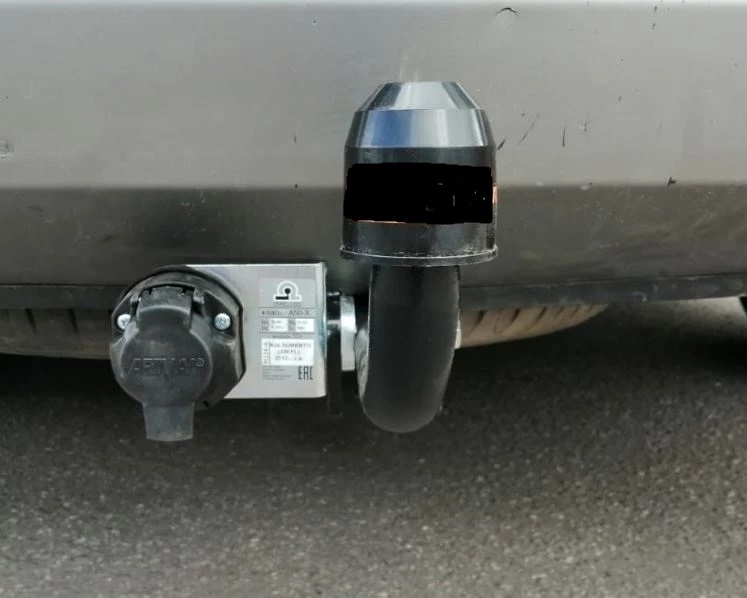 Фаркоп Leader с типом шара A для Kia Sorento II Рестайлинг