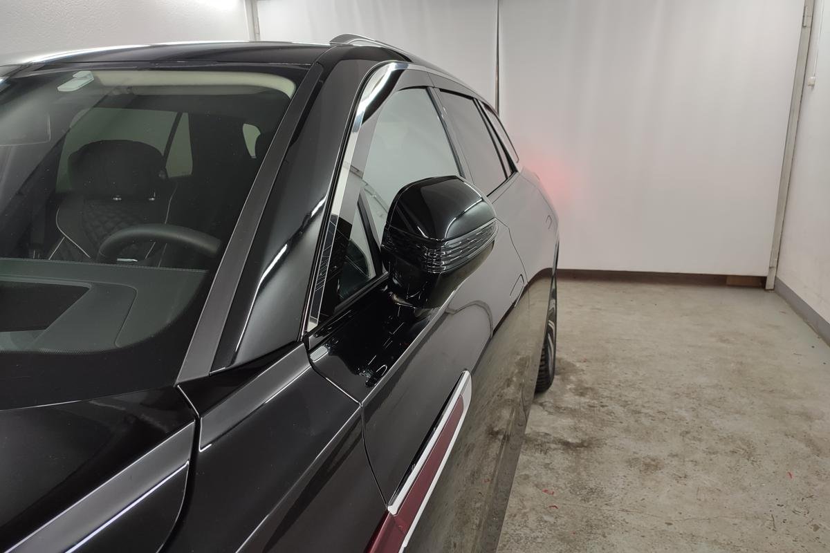 Дефлекторы окон с хром накладками 2D 6 шт для Hongqi E-HS9