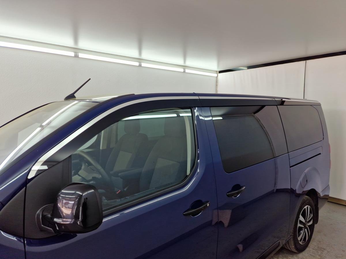 Дефлекторы окон 2D с хром накладками 6 шт. для Citroen SpaceTourer I