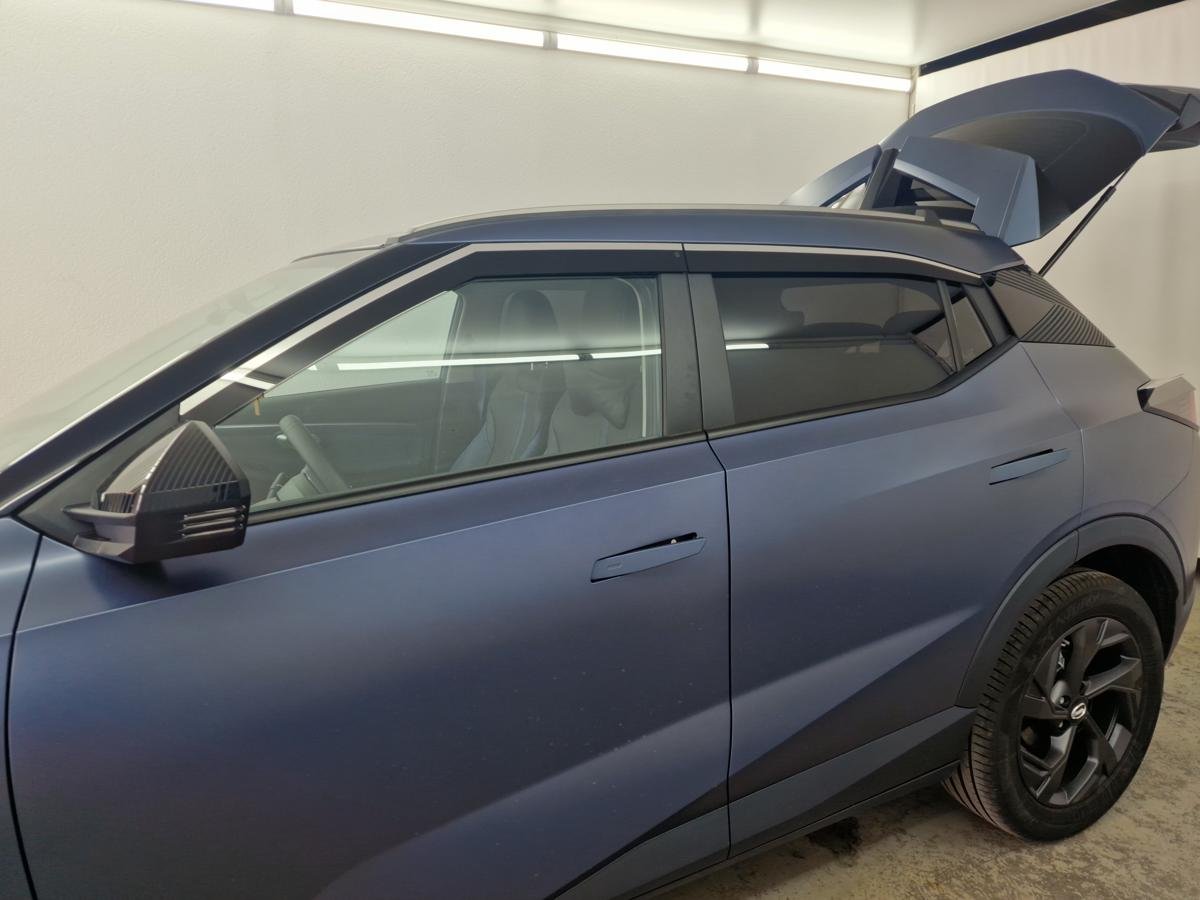 Дефлекторы окон 2D с хром накладками 4 шт. для GAC GS3 I