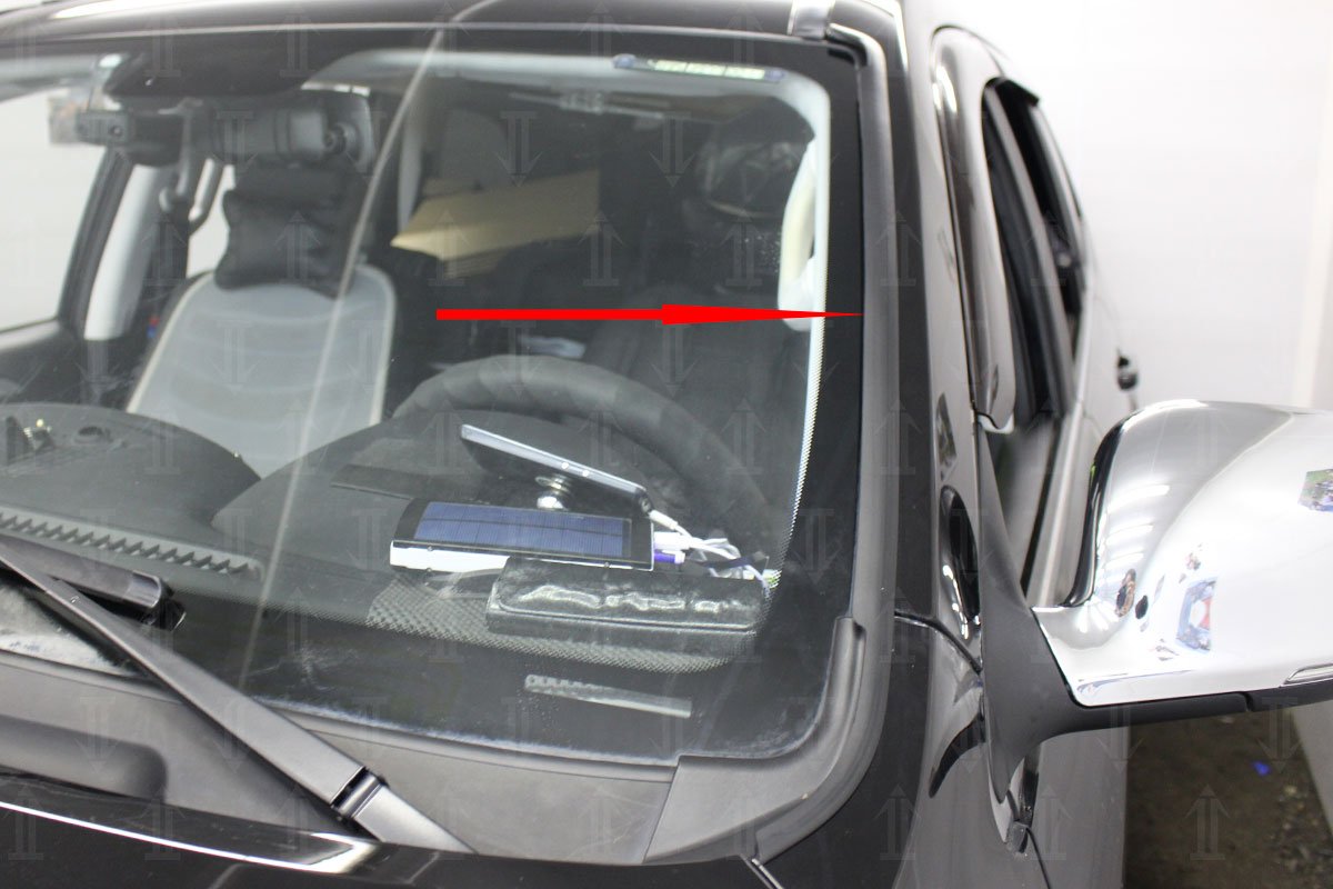 Дефлектор (водосток) лобового стекла для Foton Sauvana I