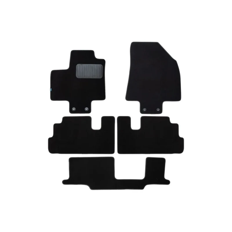 Коврики в салон Klever Premium 5шт для Infiniti QX60 II Черный Klever KLEVER0307601622110kh